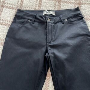 Size 30 waist cotton spandex skinny jeans in black/navy